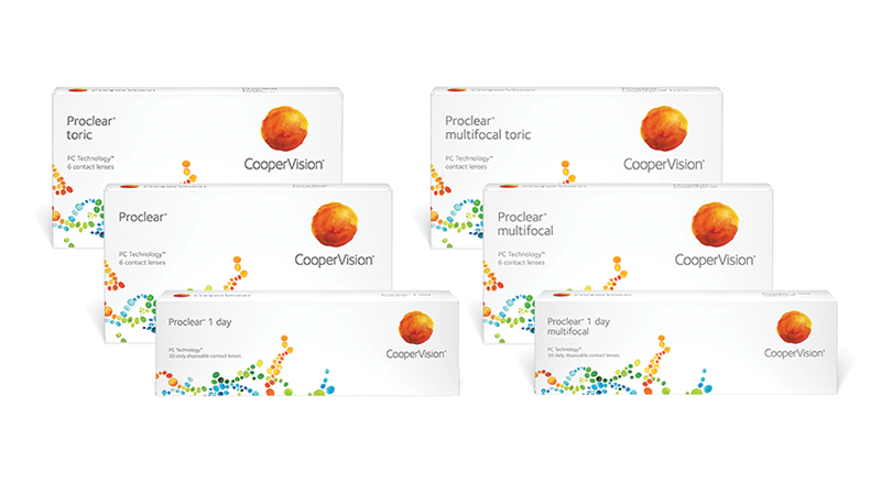 Proclear contact lenses