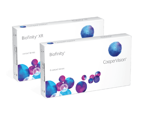Biofinity and Biofinity XR Boxes