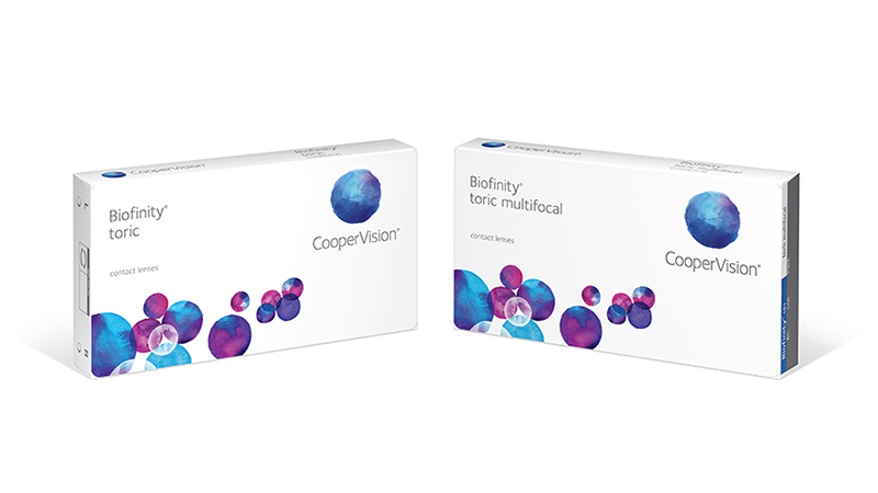 Biofinity toric contact lenses